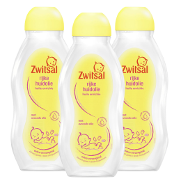 Zwitsal-RijkeHuidolie-Avocado-3x200ml-Voordeelpack