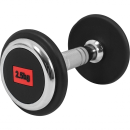 Dumbell-VasteHalter-GietijzermetRubbercoating-25kg-GorillaSports