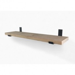 WoodbrothersSteigerhoutwandplank80x20cmzwartedragers