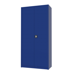 Archiefkastdraaideurkast-4legborden-1950x920mm-AKP10201GentiaanblauwRAL5010