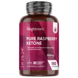 RaspberryKetonePure-1200mg180capsules-Ketonen-100puur-frambozenketonen