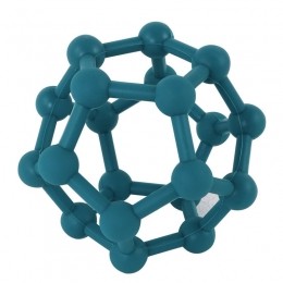 Dutsi-SiliconenBijtbalvoorBabys-StimuleerOntwikkeling-VerlichtTandjespijn-Oceaanblauw