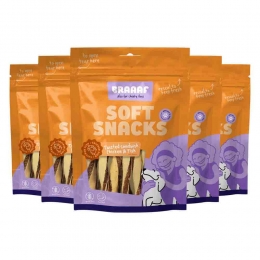 5xBraaafTwistedSandwichHondensnackKip-Vis85gr