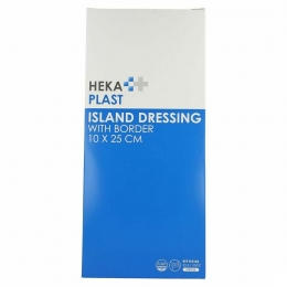 HekaplastBorderEilandpleisterSteriel10x25cm25