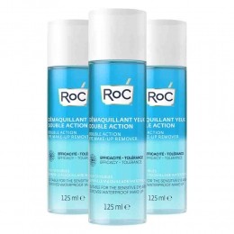 3xRoCDoubleActionOogMakeupRemover125ml