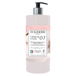DolidermDouchegel2in1CremeDeCotonPompfl1l