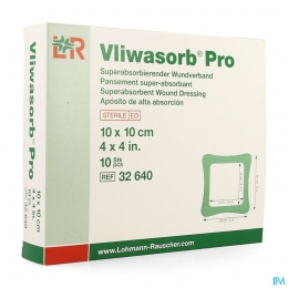 VliwasorbProVerband10x10cm1032640