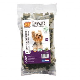 12xBFPetfood3-in-1KoekjesMiniBlafRelax200gr