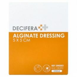 DeciferaAlginateDressing5x5cm5