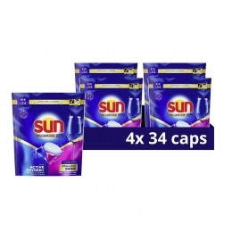 4xSunBrilliantShineAll-in1Vaatwascapsules34stuks