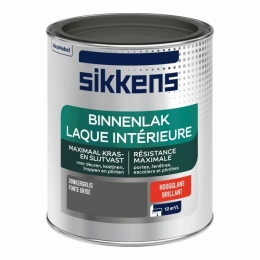 SikkensBinnenlakHoogglans-Donkergrijs-075L