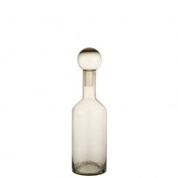 J-LinedecoratieFlesNorma-glas-grijs-medium