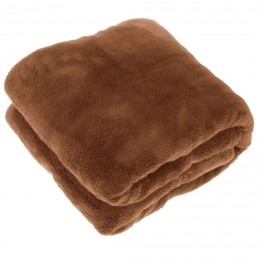 Plaidjustinl200b150cmleerbruin-Uniqueliving