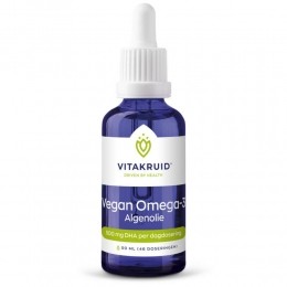 GratisVerzendingVitakruidVeganOmega-3Algenolie50ml