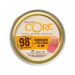 WellnessCoreKattenvoer98RecipeKip-Zwijn85gr