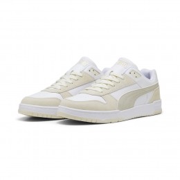 PUMAReboundGameSneakersLowSDWitRozeGebrokenWit