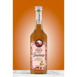 3xSearoopBiologischeLimonadeSiroopKweepeerRozenbottel500ml