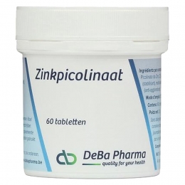 DeBaPharmaZinkpicolinaat60Tabletten