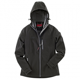 OWNEYDamesSoftshelljackCerroblauwMaatXS