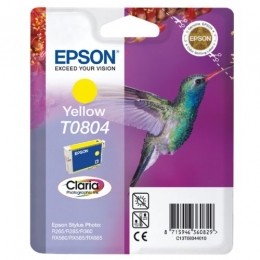 Inktcartridgeepsont0804geel