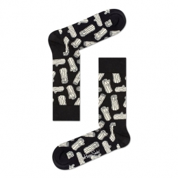 HappySocksLogsSokkenZwart