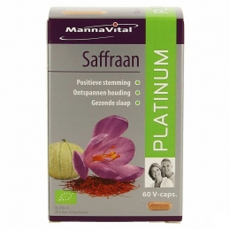 MannavitalBioSaffraanPlatinumV-caps60
