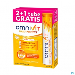OmnivitDailyProtectBruistabletten21tubesGratis