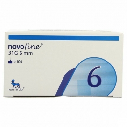 NovofineSterNaald6mm31g100St