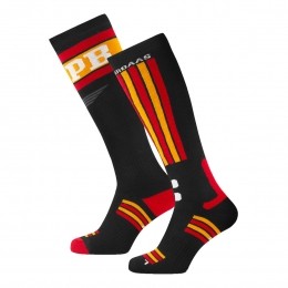 PoederbaasSkisokken2-packSwedishBlackRed-3942
