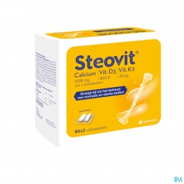 SteovitCalciumVitamineD3enVitamineK284x2Tabletten