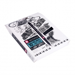 SakuraPigmaMicronfineliners-BlackEdition-10stuks
