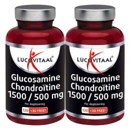 GratisVerzending2xLucovitaalGlucosamineChondrotine1500500mg150tabletten