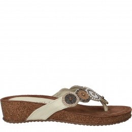 LazamaniSlippersDamesBeige