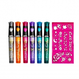 Tattoopennen-6kleuren