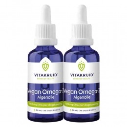 GratisVerzending2xVitakruidVeganOmega-3Algenolie50ml