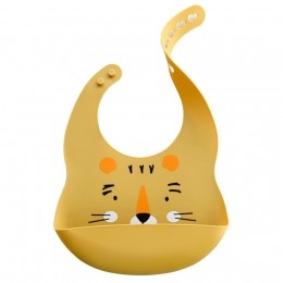 Dutsi-Siliconen-BabySlabbetje-JungleSerie-Tijger