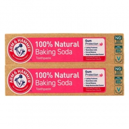 2xArmHammerTandpasta100NaturalGumProtection75ml