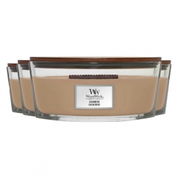 4xWoodWickGeurkaarsEllipseCashmere454gr