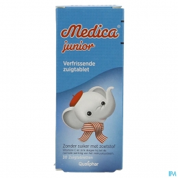 MedicaJuniorSuikervrijbijKeelpijn30Zuigtabletten