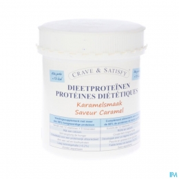 CraveSatisfyDieetproteinenKaramelPot200g
