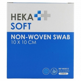 HekasoftKompresNon-wovSteriel10x10cm2x50