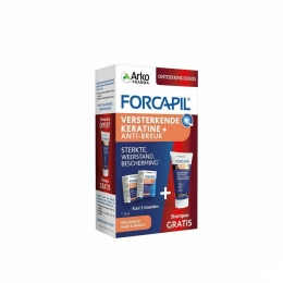 ArkopharmaForcapilVoedingssupplementHaarenNagels120CapsulesShampoo200ml