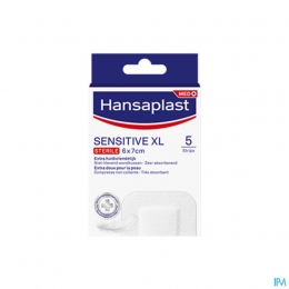 HansaplastSensitiveXl6cmx7cmStrips5