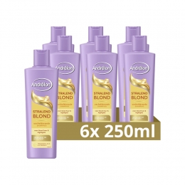 6xAndrlonShampooStralendBlond250ml