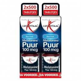 GratisVerzending2xLucovitaalMelatonine100mcgDUOPack2x500tabletten