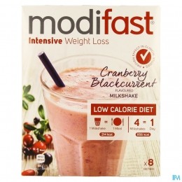 ModifastIntensiveMilkshakeCranberry440g