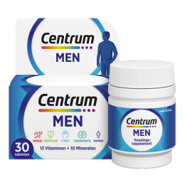 CentrumMenMultivoedingssupplementMannen30Tabletten