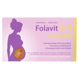 Folavit04mgEssentialTabl90Caps90Nf