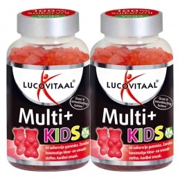 GratisVerzending2xLucovitaalVitamineGummiesMultiKids60gummies