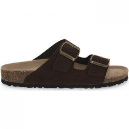 SlippersGoldStarMARRONE